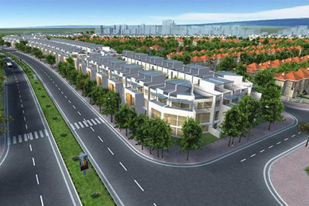 Đơn vị làm cửa cuốn tại Khu đô thị cao cấp Xanh Villlas | Don vi lam cua cuon tai Khu do thi cao cap Xanh Villlas